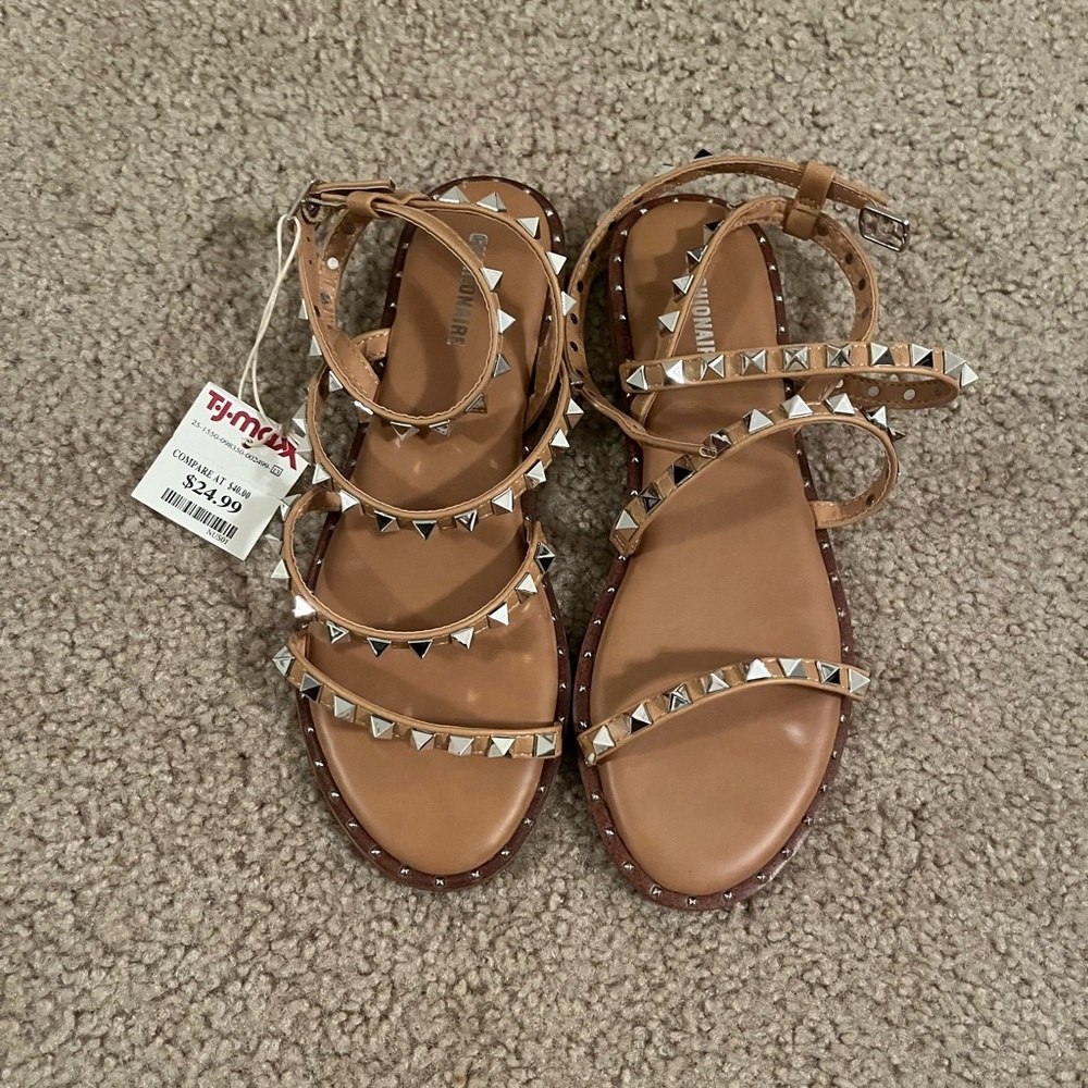 Cushionaire Talia Tan Sandal